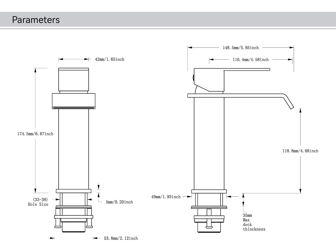 schwarze Wasserh&auml;hne f&uuml;r das Badezimmer