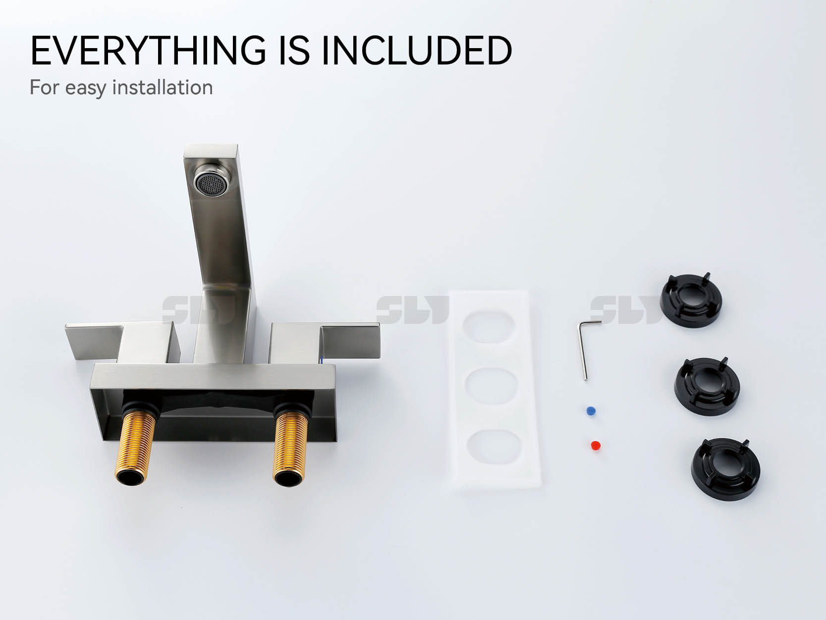 Centerset-Badezimmer-Waschtischarmaturen