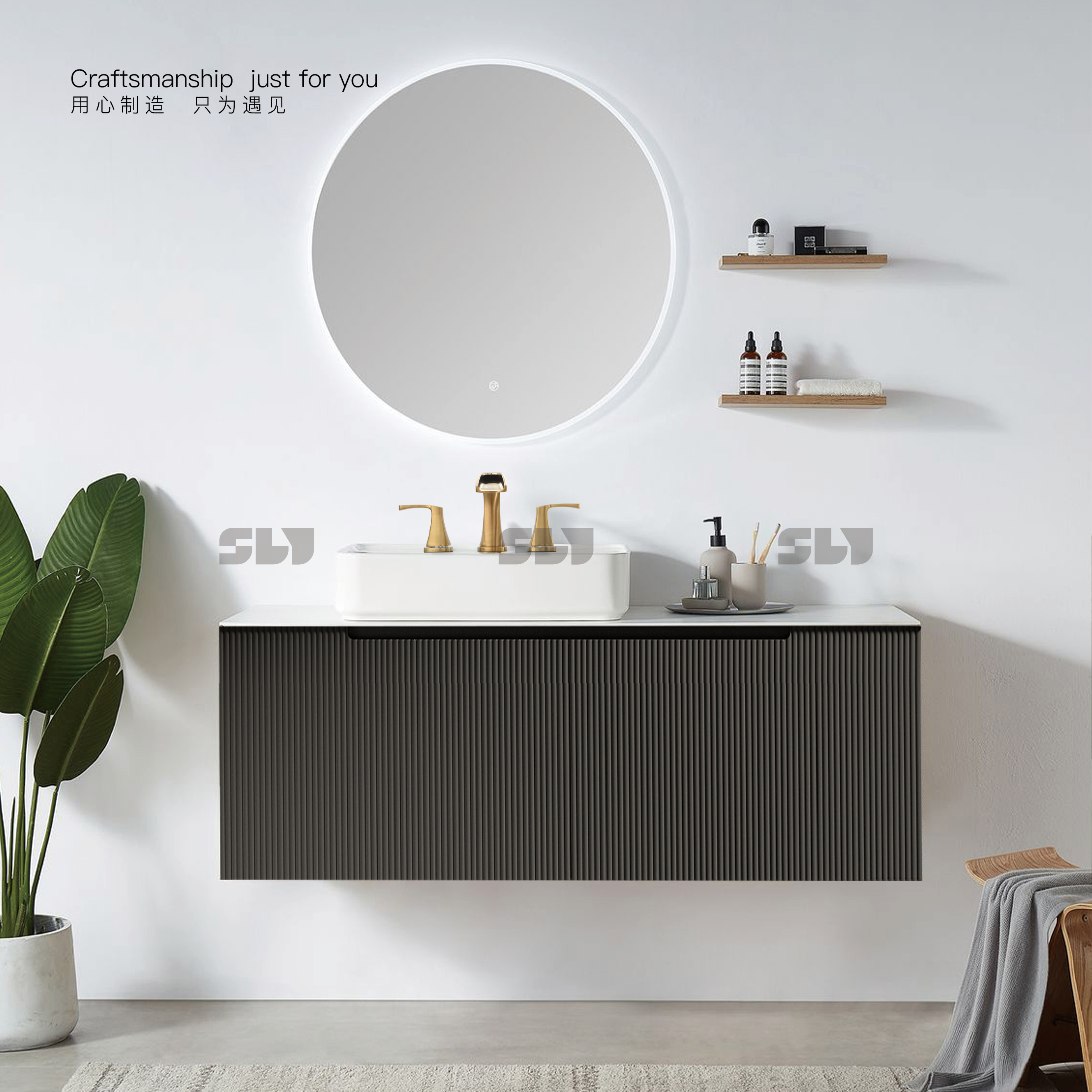 Badarmaturen aus Messing