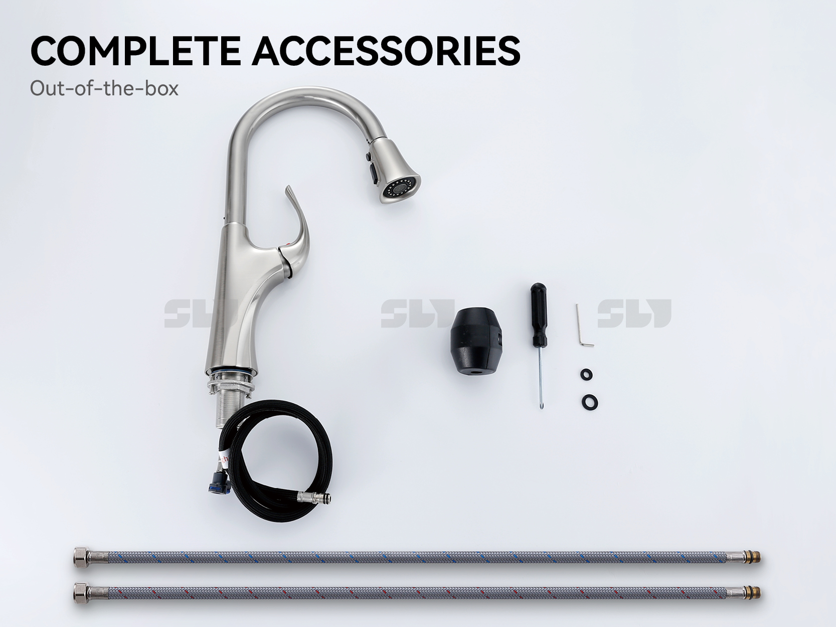 Wasserhahn herausziehen