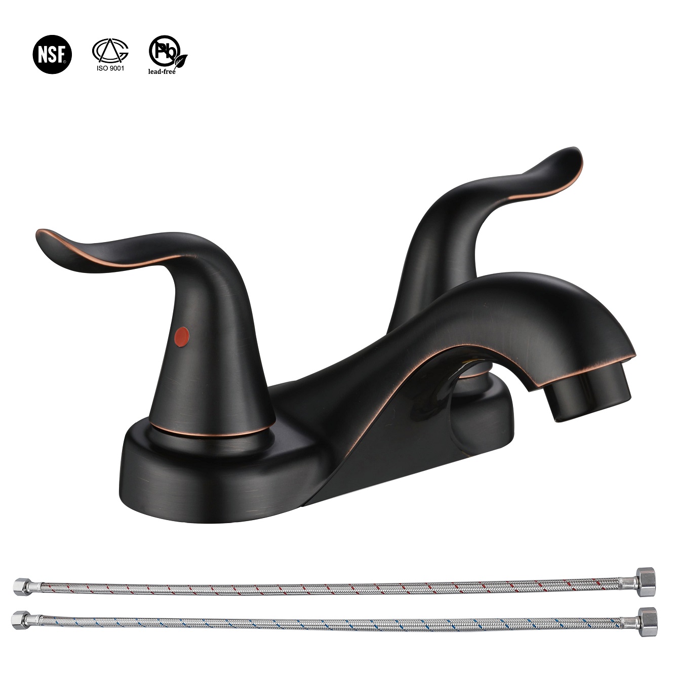 Sly Matte Schwarz China Hersteller Royal Brass Style Square Badezimmer Wasserhähne