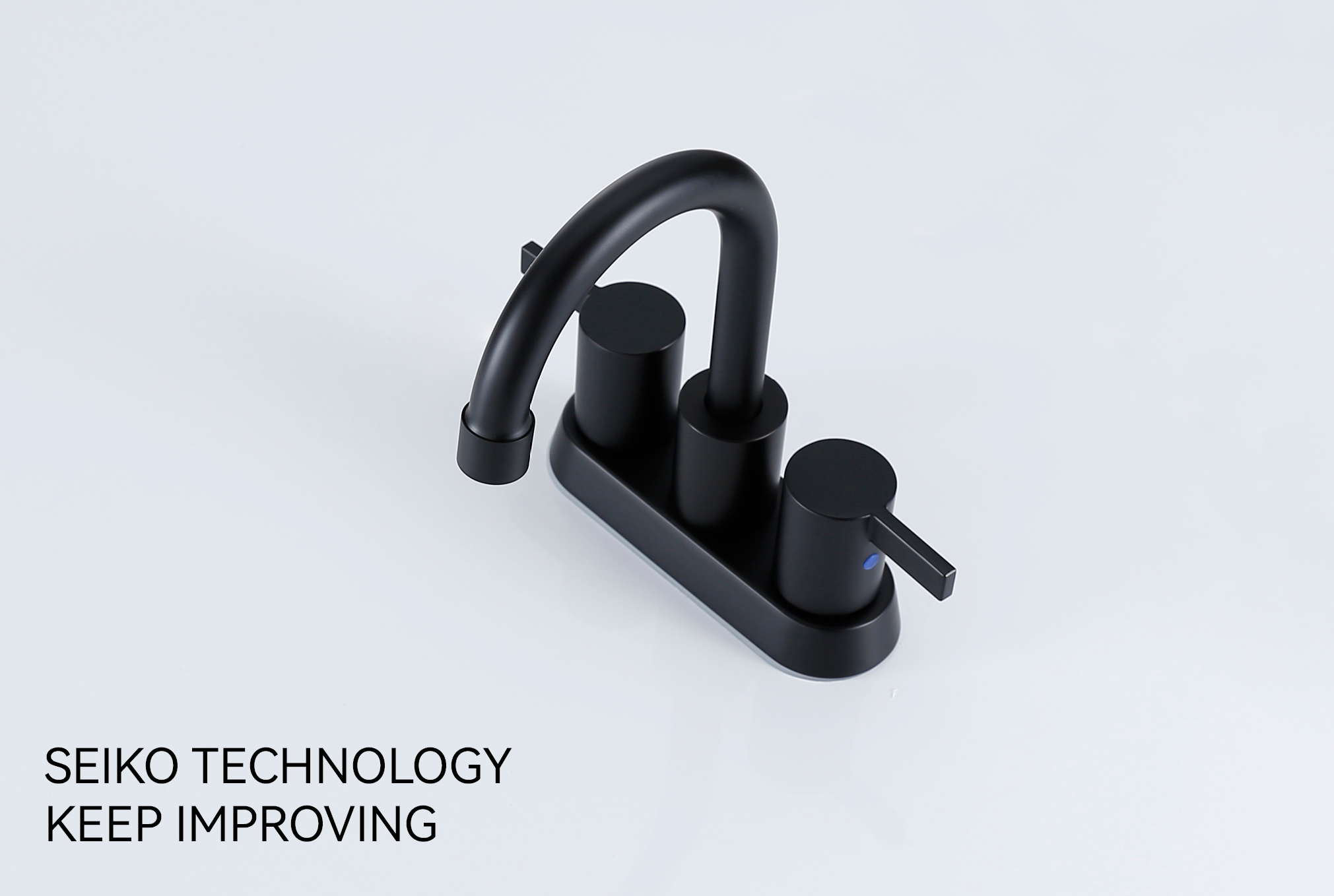 Drei Loch Badezimmer Wasserhahn 