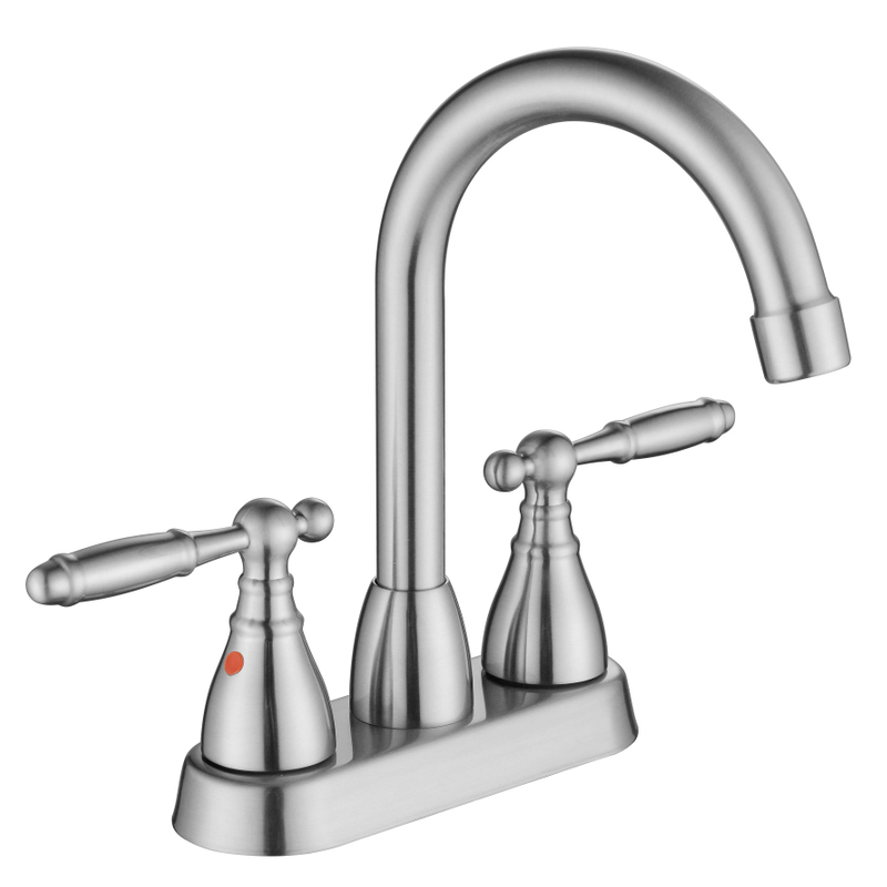 Sly Messing gebürstet Nickel Badezimmer Wasserhahn Wasserhahn Wasserhahn für die Küche