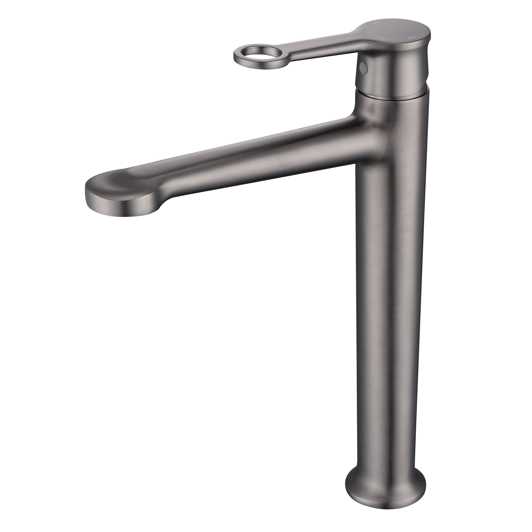 Schlaues Messing matt schwarz hoher Qualität niedriger Preis Eingriff Chrom Badezimmer Wasserhahn