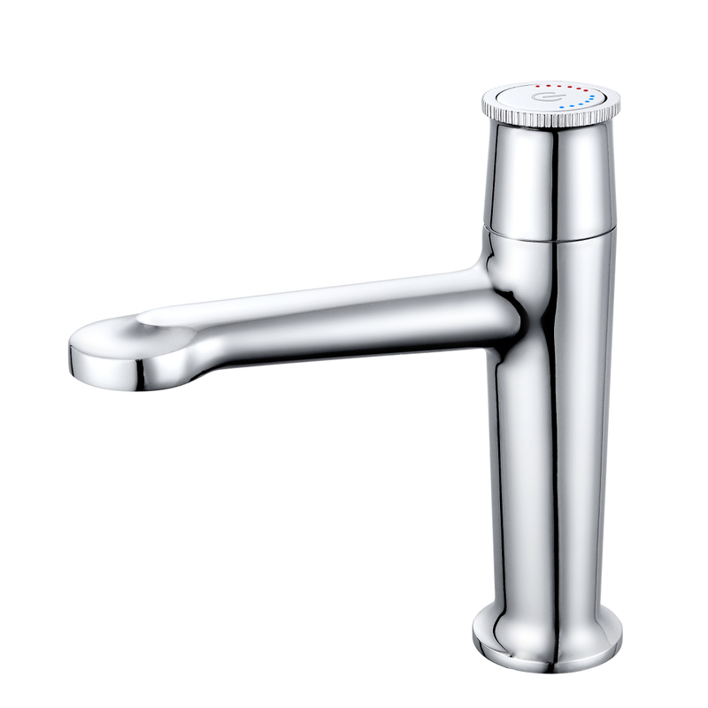 Schlaues Messing Matt Black Basin Wasserhähnen Moderner Badezimmermischer Tippen Sie auf Badezimmer Wasserhahn ein Loch Wascht