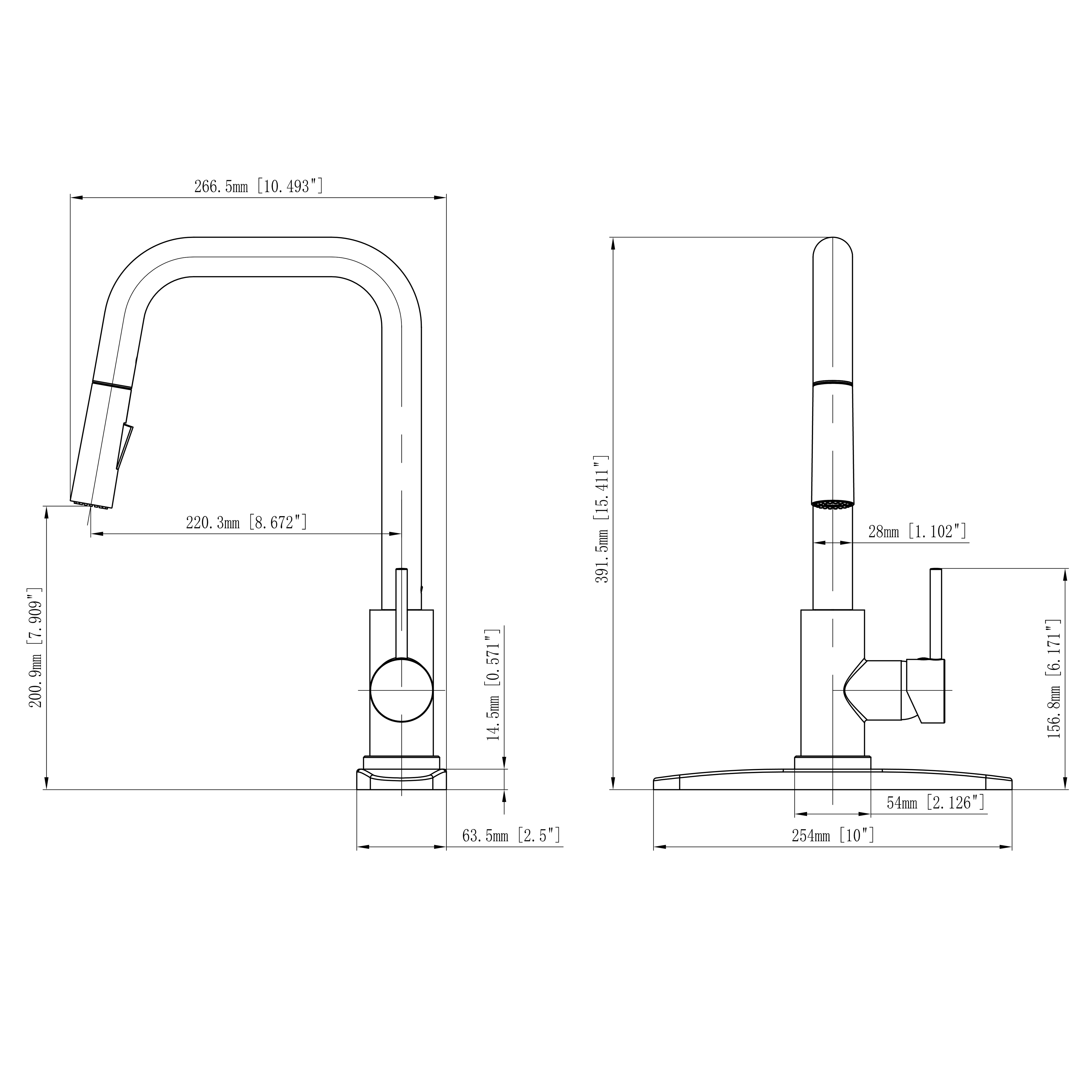 K&uuml;chensp&uuml;le mit Wasserh&auml;hnen