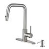 Sly gebürstete Nickel-Pull-Down-Küchenarmatur mit Sprühgerät