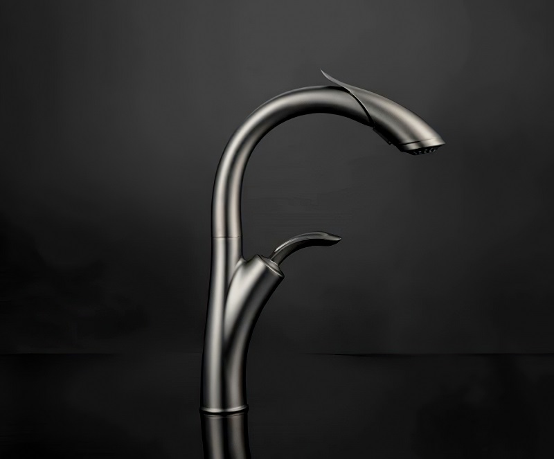 Down Kitchen -Wasserhahn herunterziehen