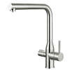 Sly 304 gebürstetes Nickel Küchen Wasserreiniger Wasserhahn heiß und kalt personalisierte Sonderspüle Wasserhahn
