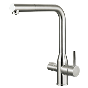 Sly 304 gebürstetes Nickel Küchen Wasserreiniger Wasserhahn heiß und kalt personalisierte Sonderspüle Wasserhahn