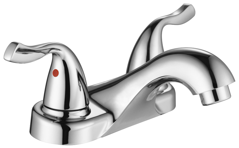 Schlauer Doppelgriff Double Loch Center Badezimmer Wasserhahn