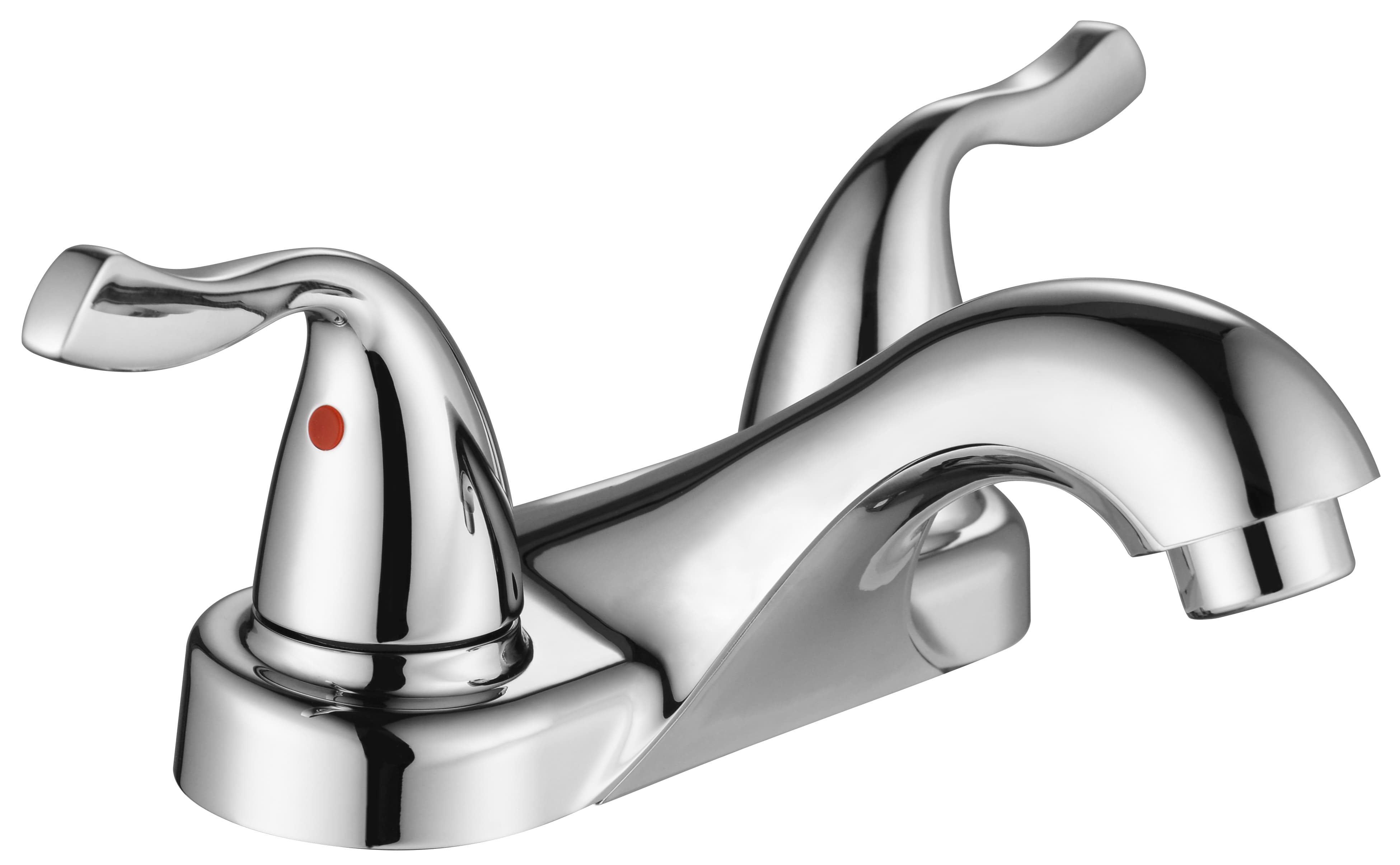 Schlauer Doppelgriff Double Loch Center Badezimmer Wasserhahn