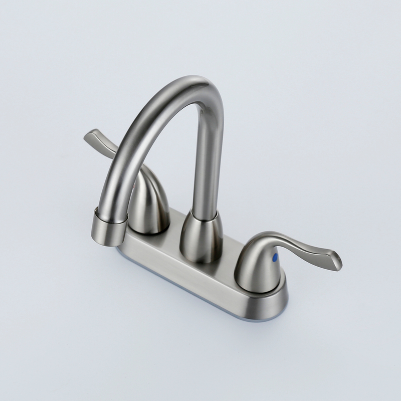 Schlaues doppeltkopfes Griffbecken Wasserhahn Badezimmer Wasserhahn