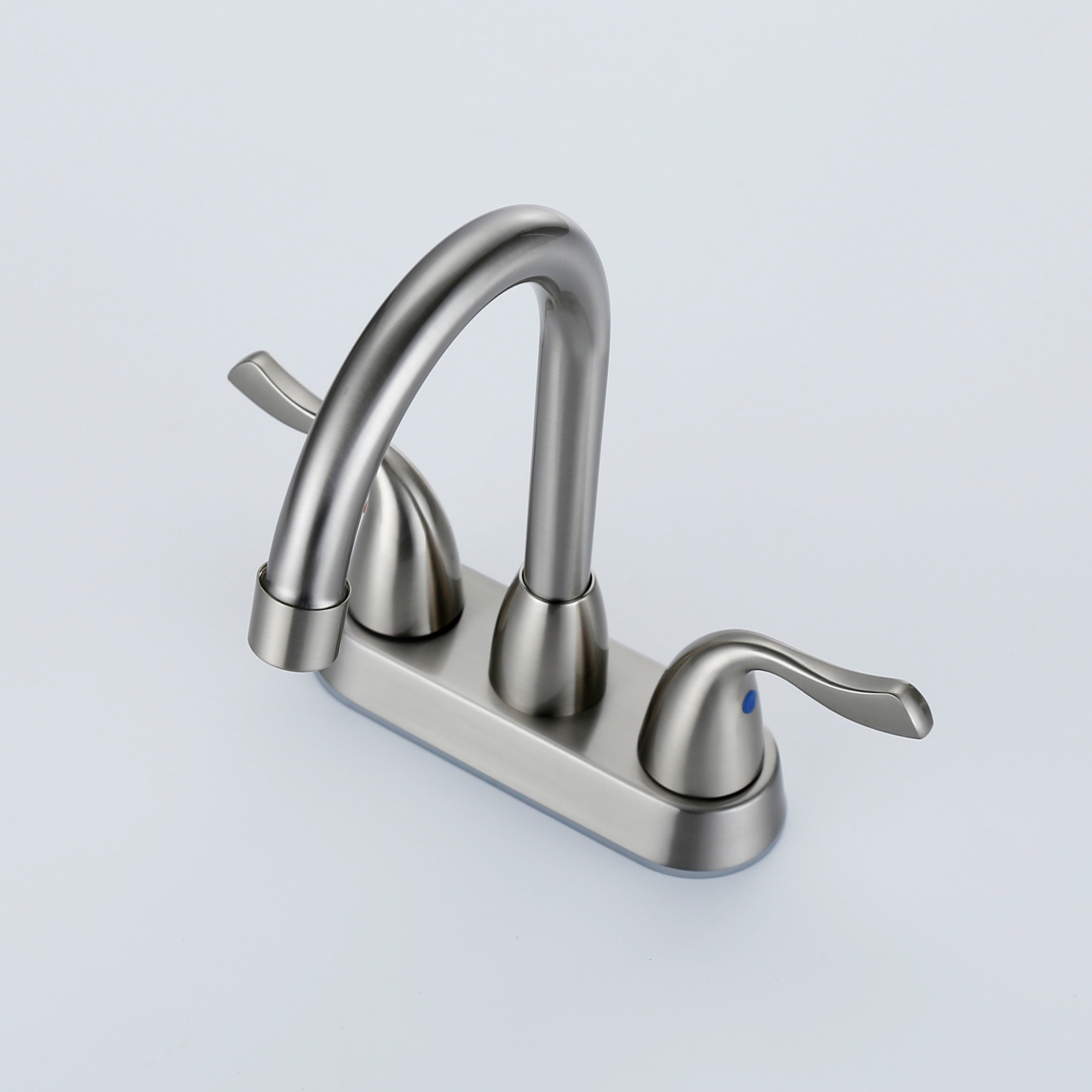 Schlaues doppeltkopfes Griffbecken Wasserhahn Badezimmer Wasserhahn