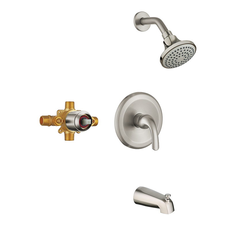 Schlaues Wandmontage Dusche nur Wasserhahn mit Griffset