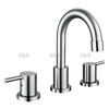 3 Löcher 8 Zoll Wasser Wasserhahn Breitbreite Waschbecken Wasserhahnmixer Hähne