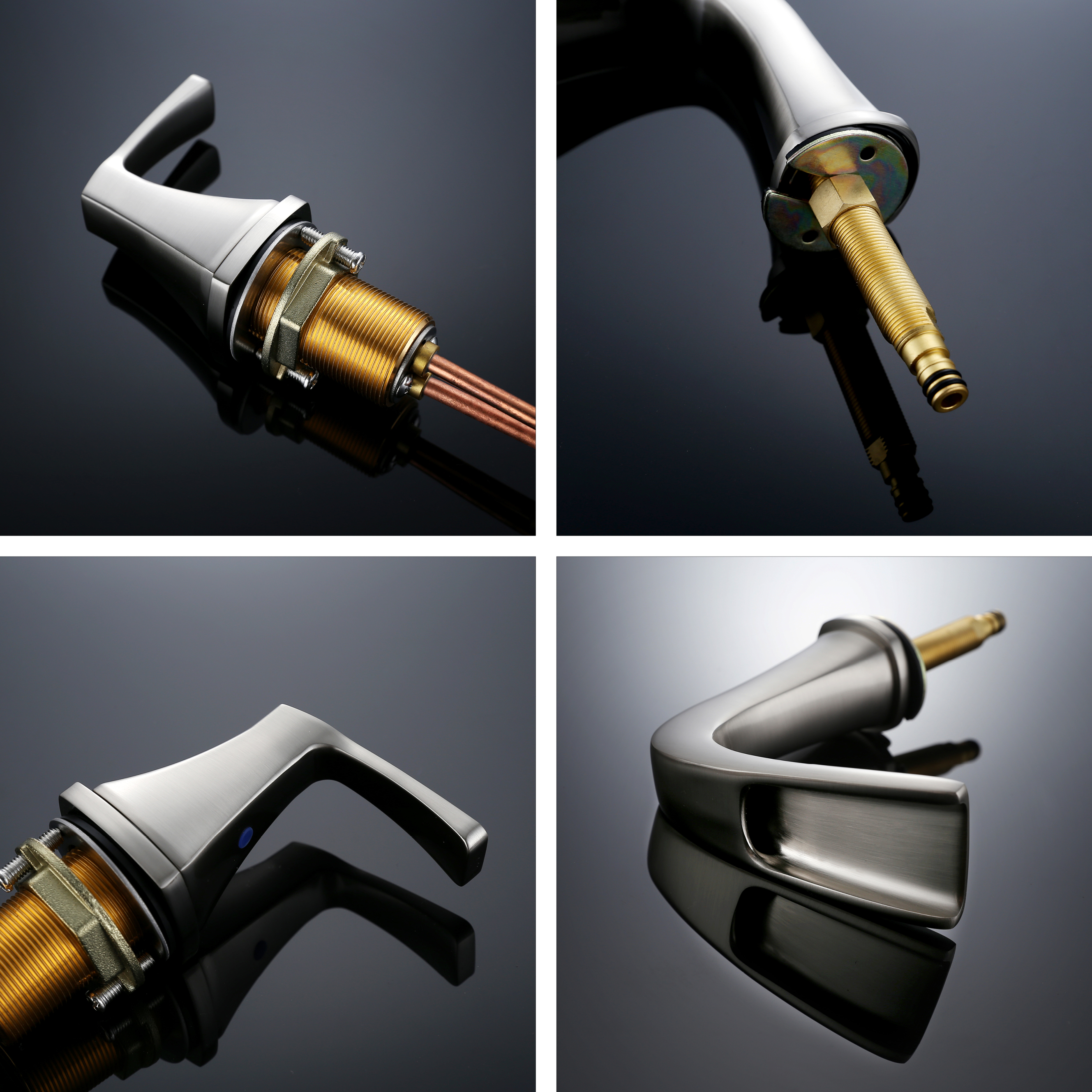 Wasserhahn mit zwei Griffen