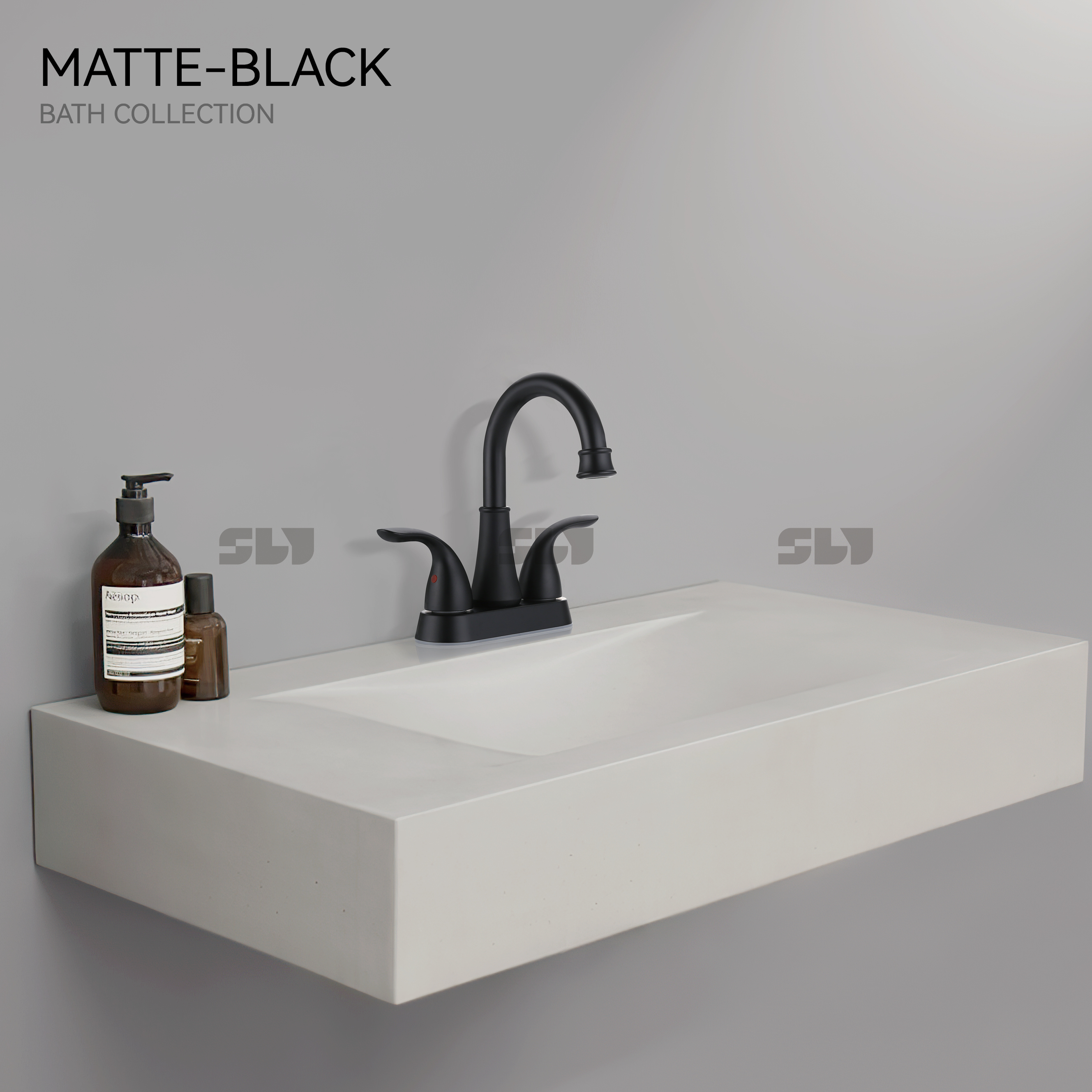 Moderne Waschtischarmatur 