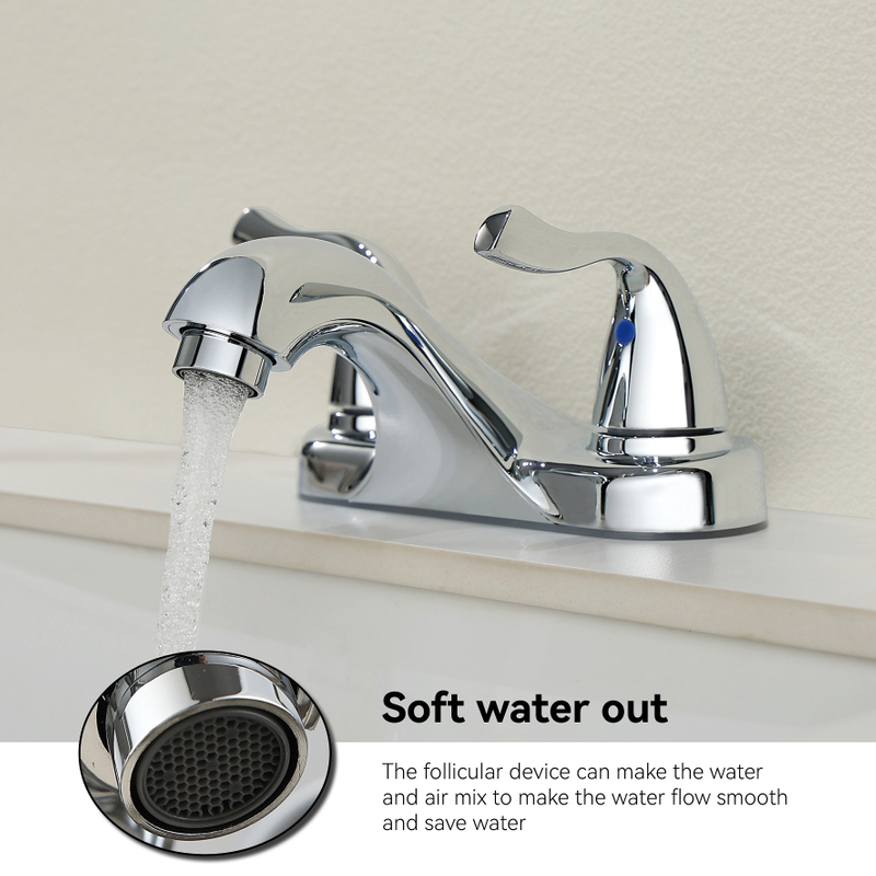Sly gebürstet Nickel Modernes Waschbecken Deck Mount Countertop Wash Becken Wasserhahn