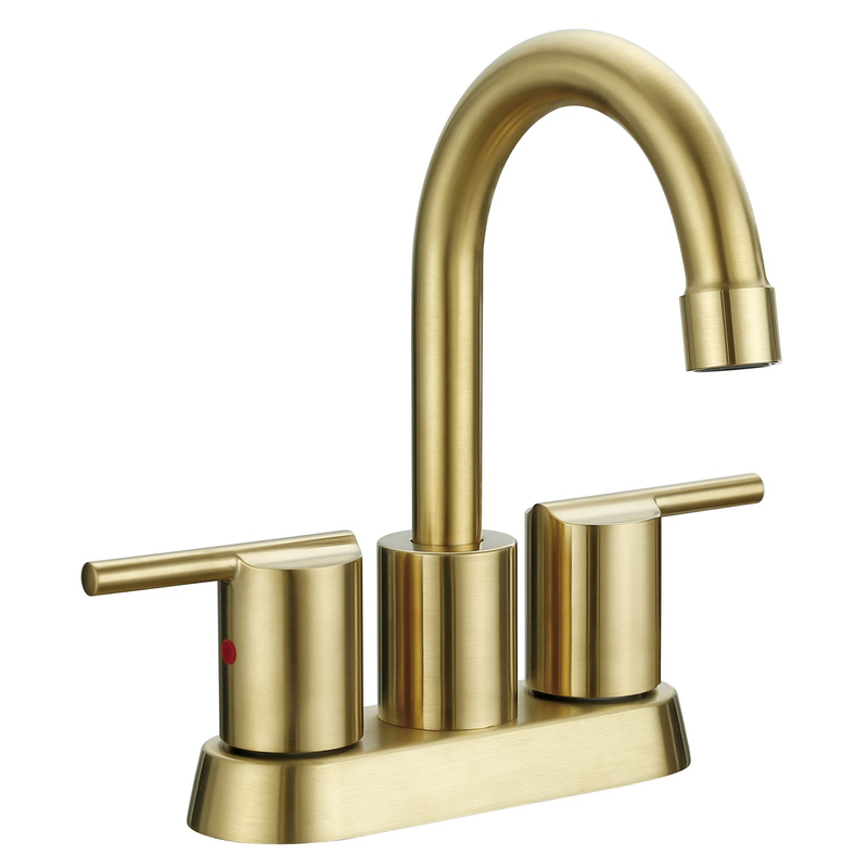 Sly gebürstet Nickel mit niedrigem Kraftwasserkontrollbecken Badezimmer Wasserhahn Wasserhahn