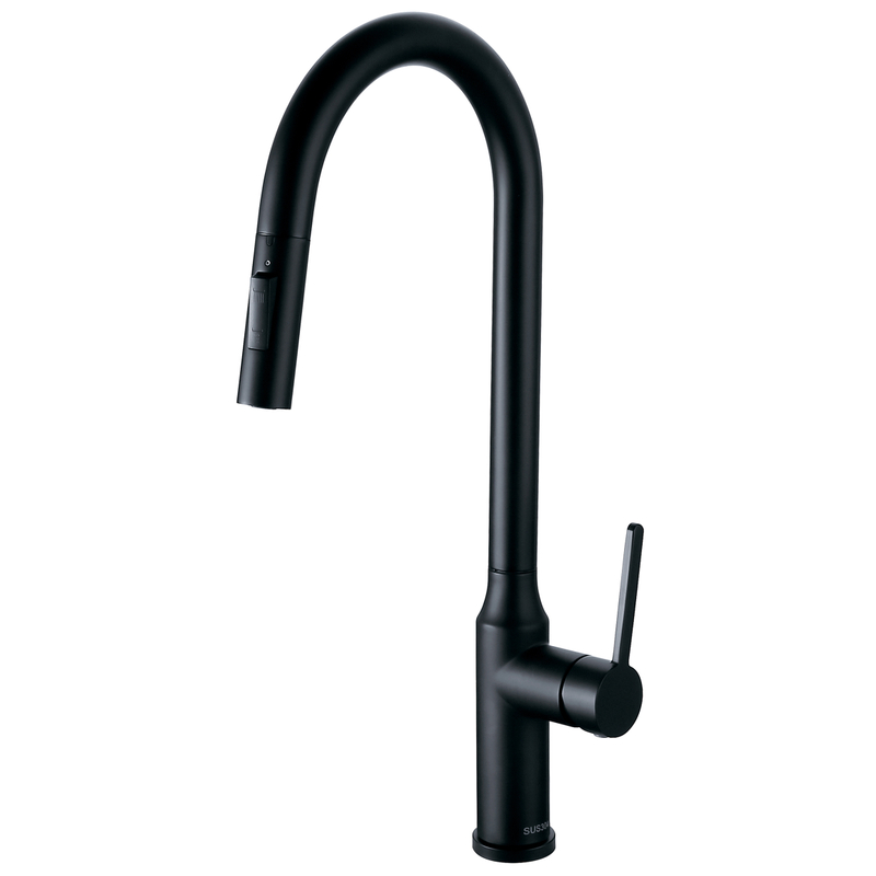 Sly Chrom Pull Kitchen Wasser sparter Wasserhahn down