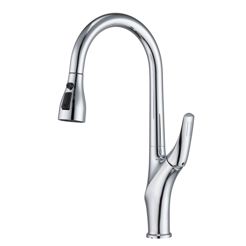 Sly gebürstete Gun Metal Günstigste heiße Verkauf Eingriff Küchenarmatur Down