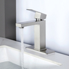 Schlauer Großhandel korrosionsbeständiges Edelstahl -Mittelstahl -Einzelhahn -Badezimmer -Wasserhahn