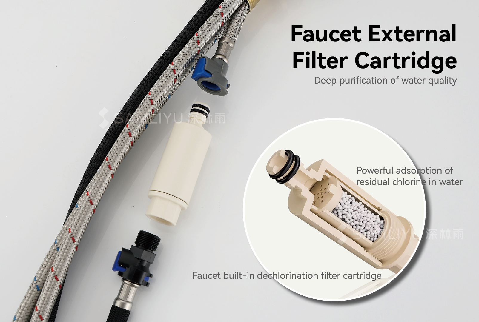 K&uuml;chenarmatur mit Seitenbrause