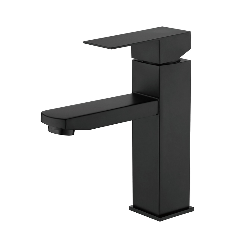 Sly Matte Black Rabatt Badezimmer Ein Hebel Wasserhahn Zapfhähne