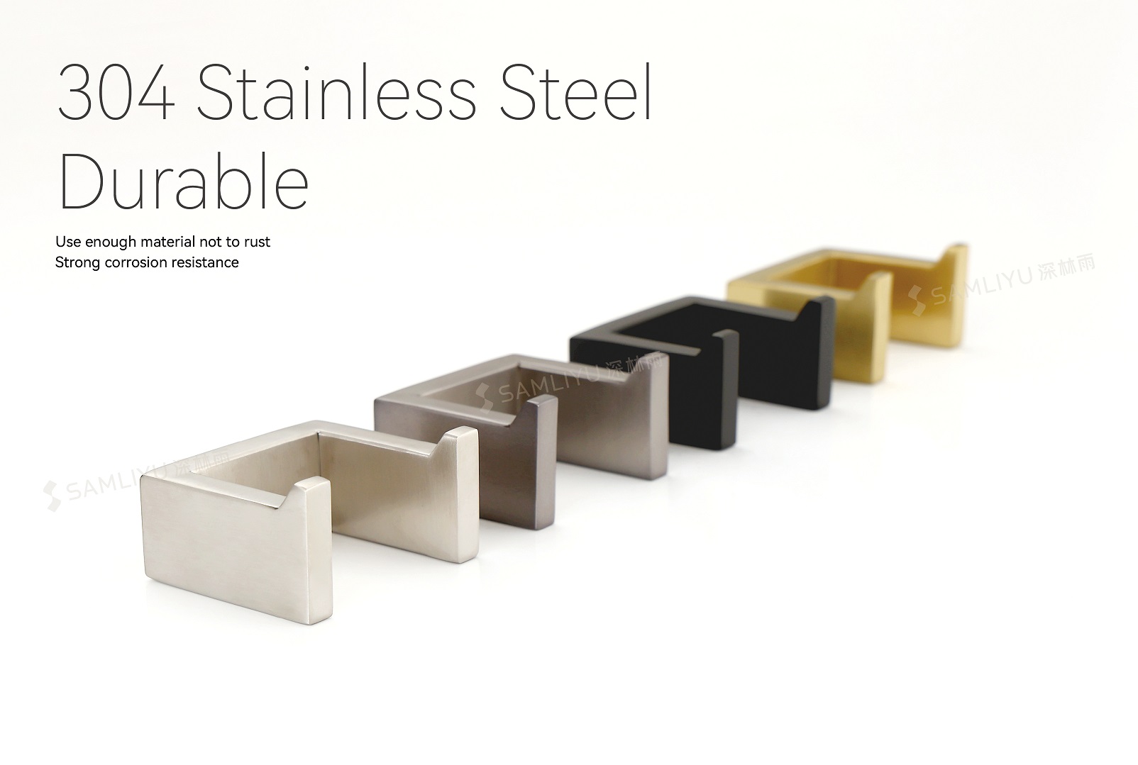 Handtuchhaken aus Edelstahl 304