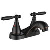 Sly High-End-Qualität Zwei-Griff-Badezimmer-Wasserhahn 4 Zoll Badezimmer Wasserhahn 
