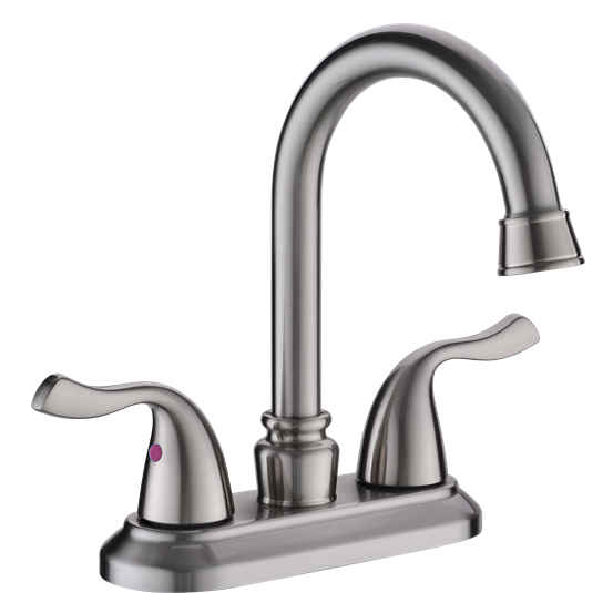 Sly Zink Chrom Neues Design Dual Control Badezimmer Becken Wasserhahn kaltes heißes Wasser