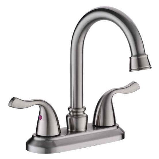 Sly Zink Chrom Neues Design Dual Control Badezimmer Becken Wasserhahn kaltes heißes Wasser
