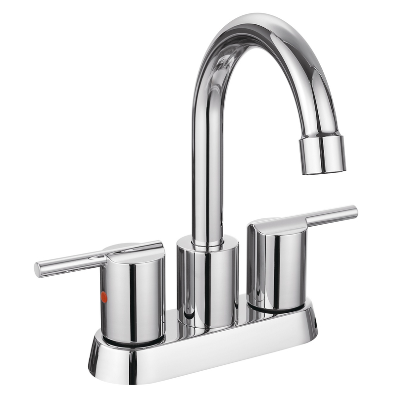 Sly gebürstet Nickel mit niedrigem Kraftwasserkontrollbecken Badezimmer Wasserhahn Wasserhahn