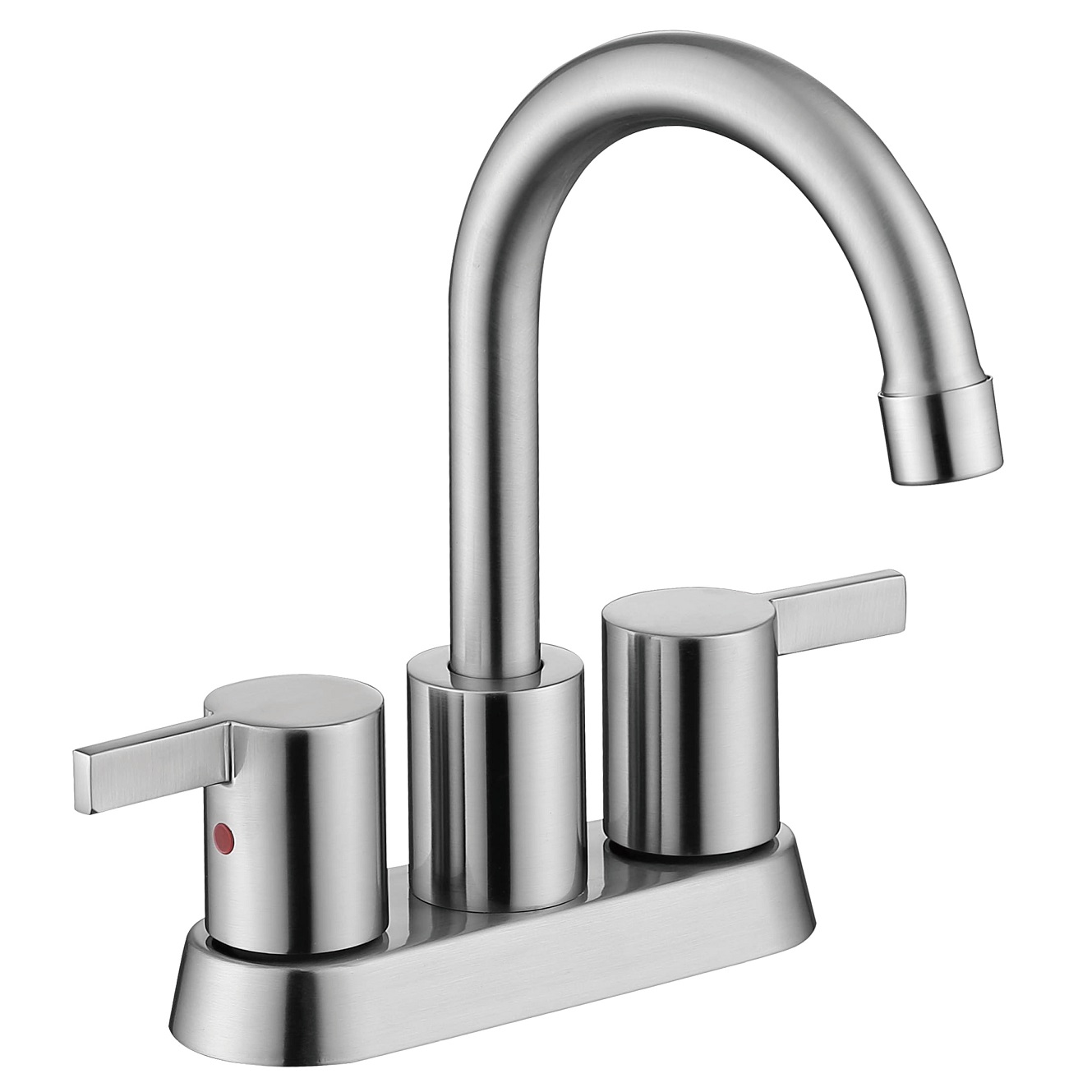 Sly Zink gebürstet Nickel Waschbeckenmischer Wasserhahn Waschraum Beckenmischer Wasserhahn Wasserhahn