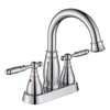 Sly Zink gebürstete Nickel -Badezimmer -Wasserhähne für heißes und kaltes Wasserhahn