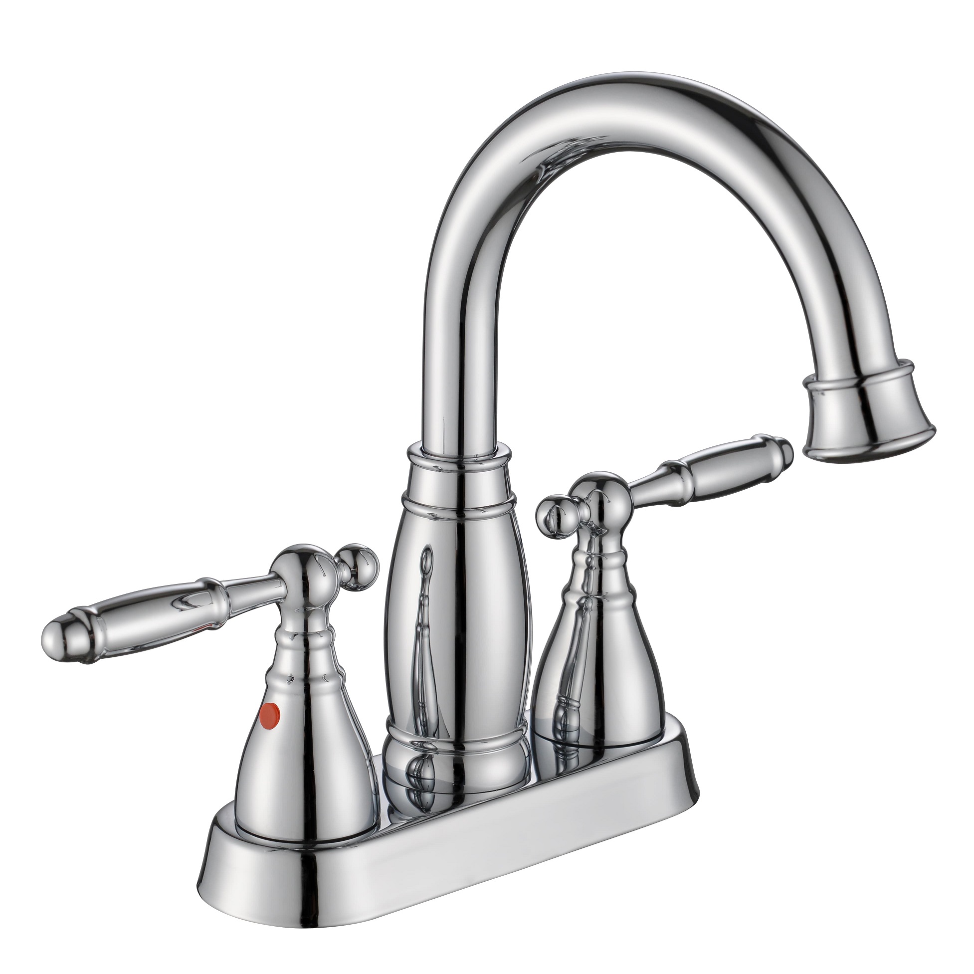 Sly Zink gebürstete Nickel -Badezimmer -Wasserhähne für heißes und kaltes Wasserhahn