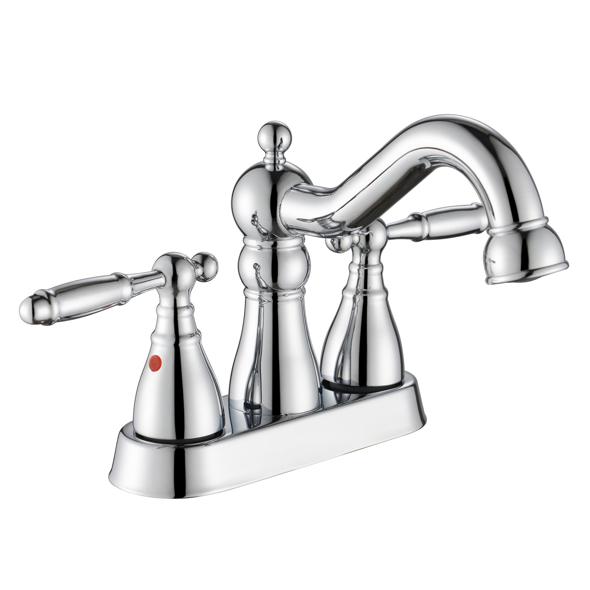 Sly Messing Chrom gut gemachtes Wasserkabelmischer Badezimmer Kalt & heißes Beckenarmaturen