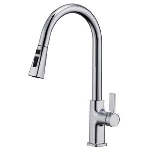 Sly Chrom China Basin Mixer tippt den Küchenhahn mit Abzug auf