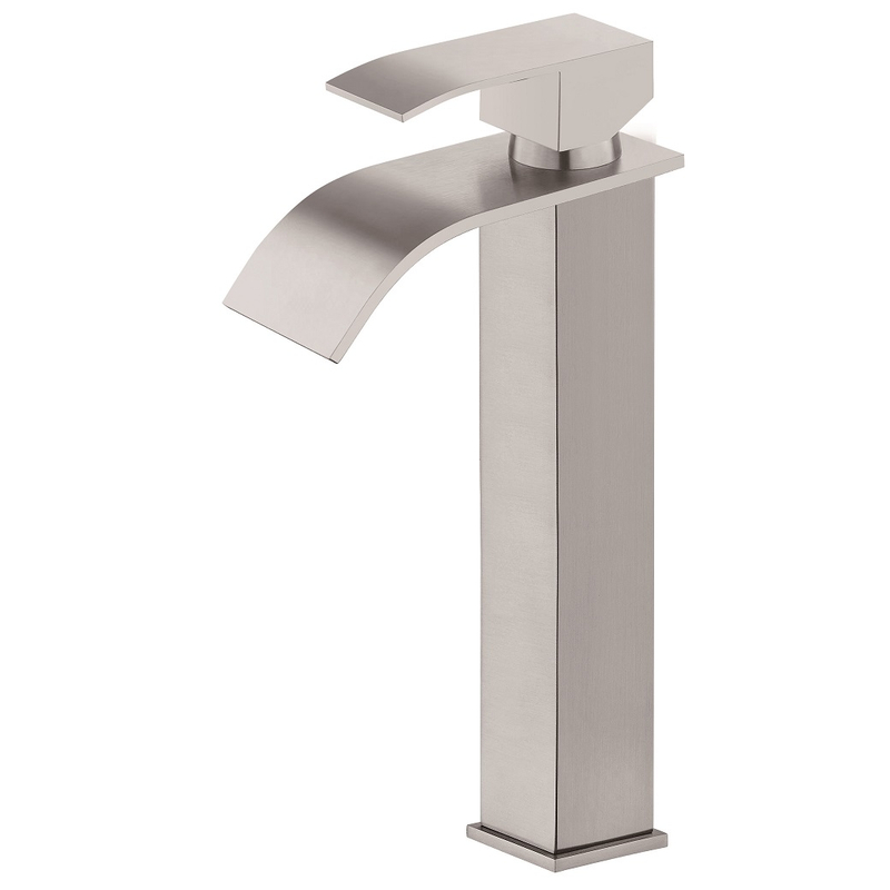 Sly Edelstahl Eingriff Badezimmerbecken Wasserhähne Zink -Becken Zinkbecken aufgebracht