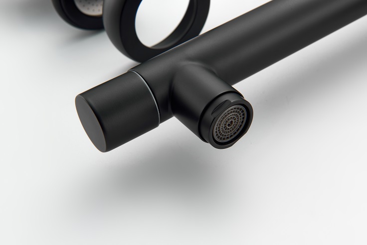 K&uuml;chenarmatur matt schwarz