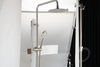 Samliyu Regen Duschsystem Set 2 Funktion Edelstahl 304 SS Badezimmer Säule 2 Wege Mixer Duschwasser klopft moderne Sanitärvorrichtungen ab