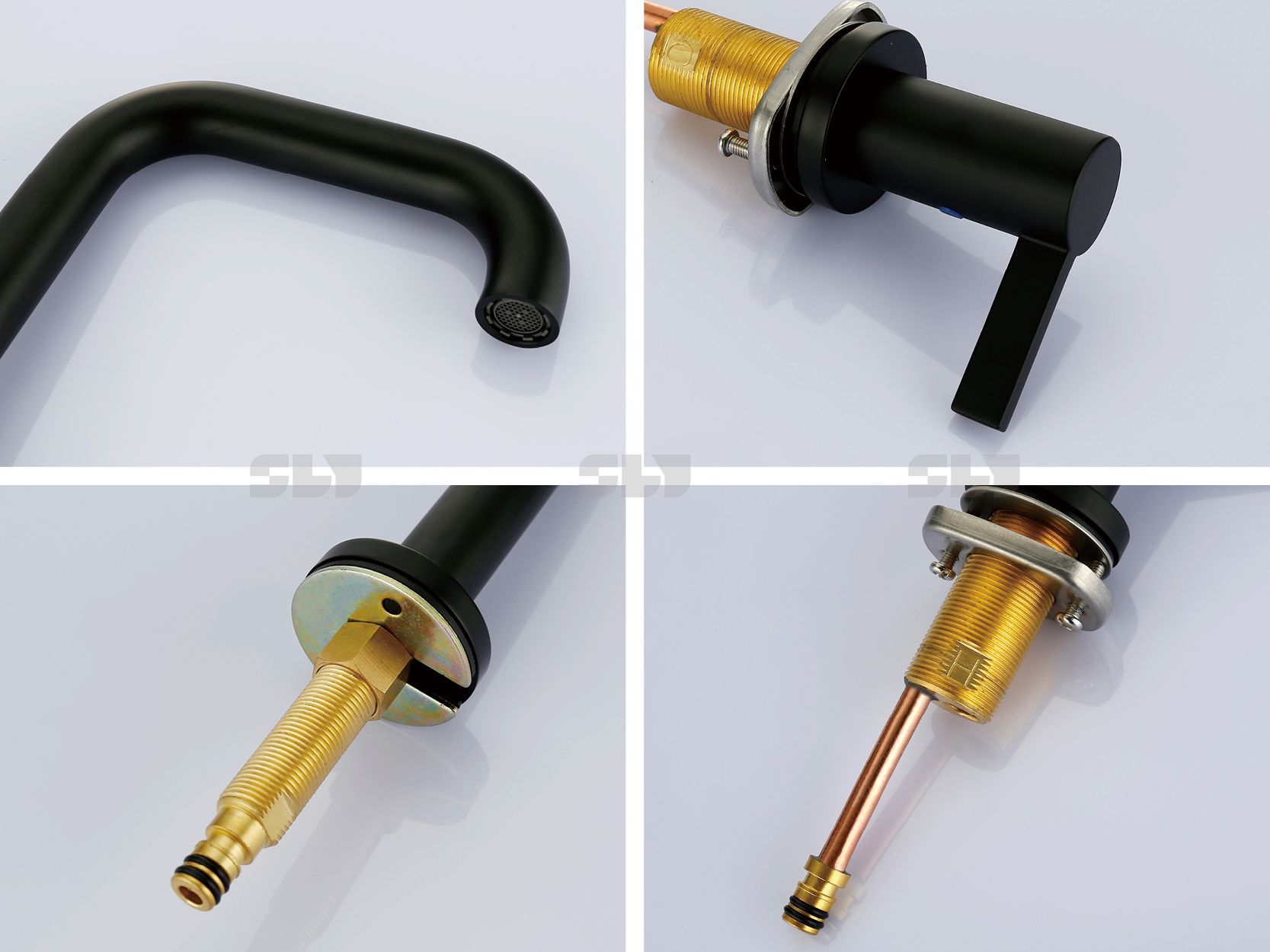 Wasserhahn mit zwei Griffen