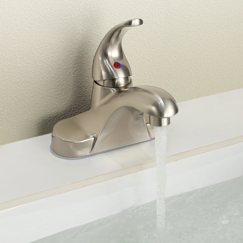 Samliyu 4 Zoll Eingriff Waschbecken Taps Basin Mixer Wasserhahn und Vorrichtungen