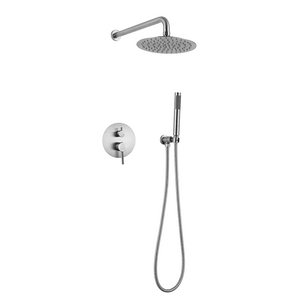 Samliyu Hochqualität moderne Wandmontage Badezimmer Bad Regen Dusche Set gebürstet Nickel Badezimmer Niederschlagssystem Set Dusche