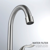Schlaues doppeltkopfes Griffbecken Wasserhahn Badezimmer Wasserhahn
