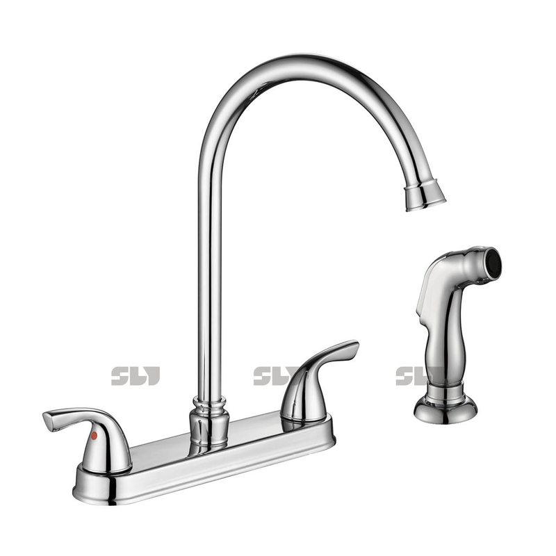  Hochwertiger Luxus-Wasser-Mischbatterie Zeitgenössischer Fabrik-Küchen-Spülen-Hahn SLY 