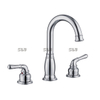 SLY Wasserhahn mit zwei Griffen, 3-Loch-Wasserhahn, weit verbreitet