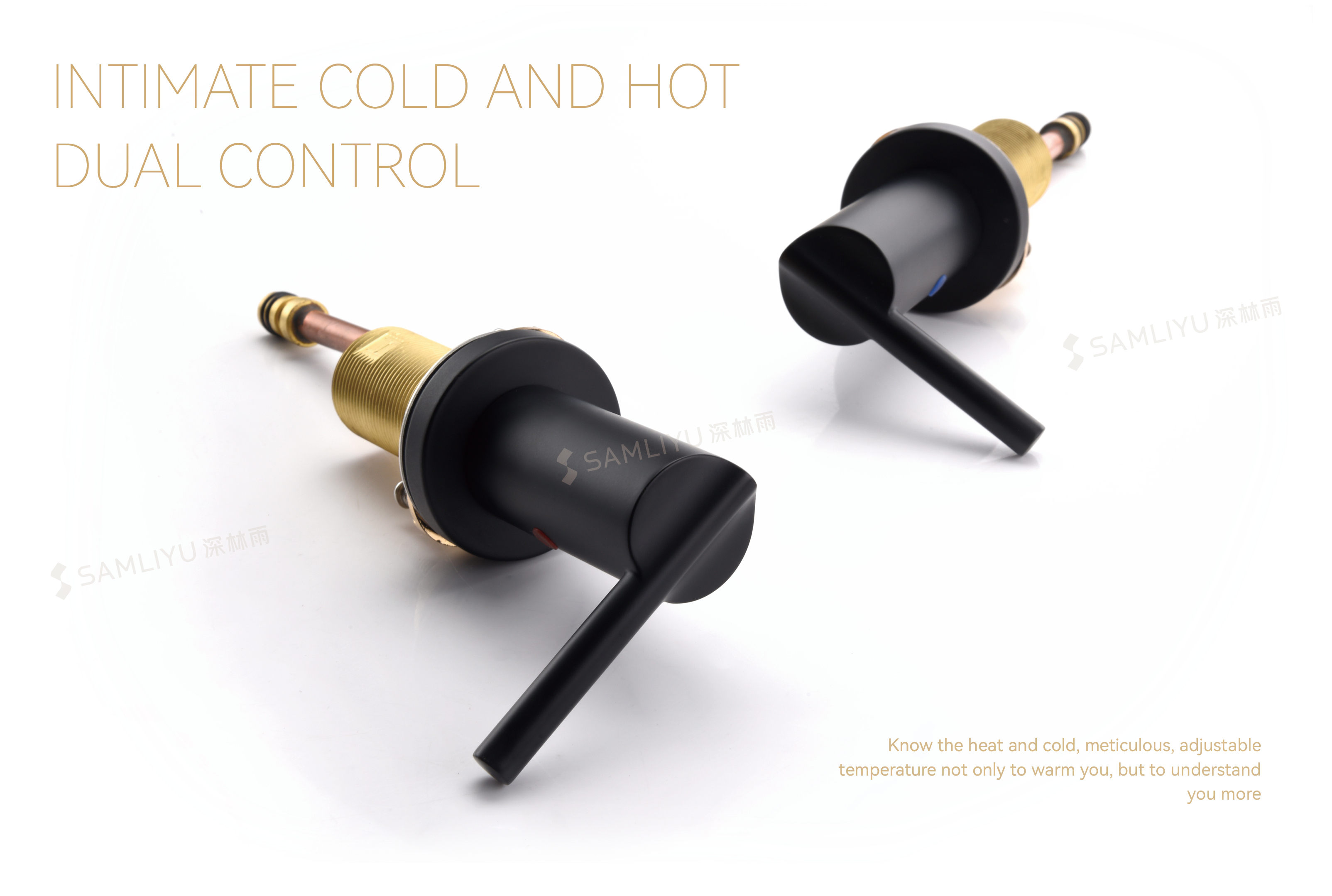 moderne Badezimmerarmaturen