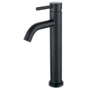 Sly Matte Black Billig Preis moderner Edelstahl Chrom ein Griff Badezimmer Wasserhahn